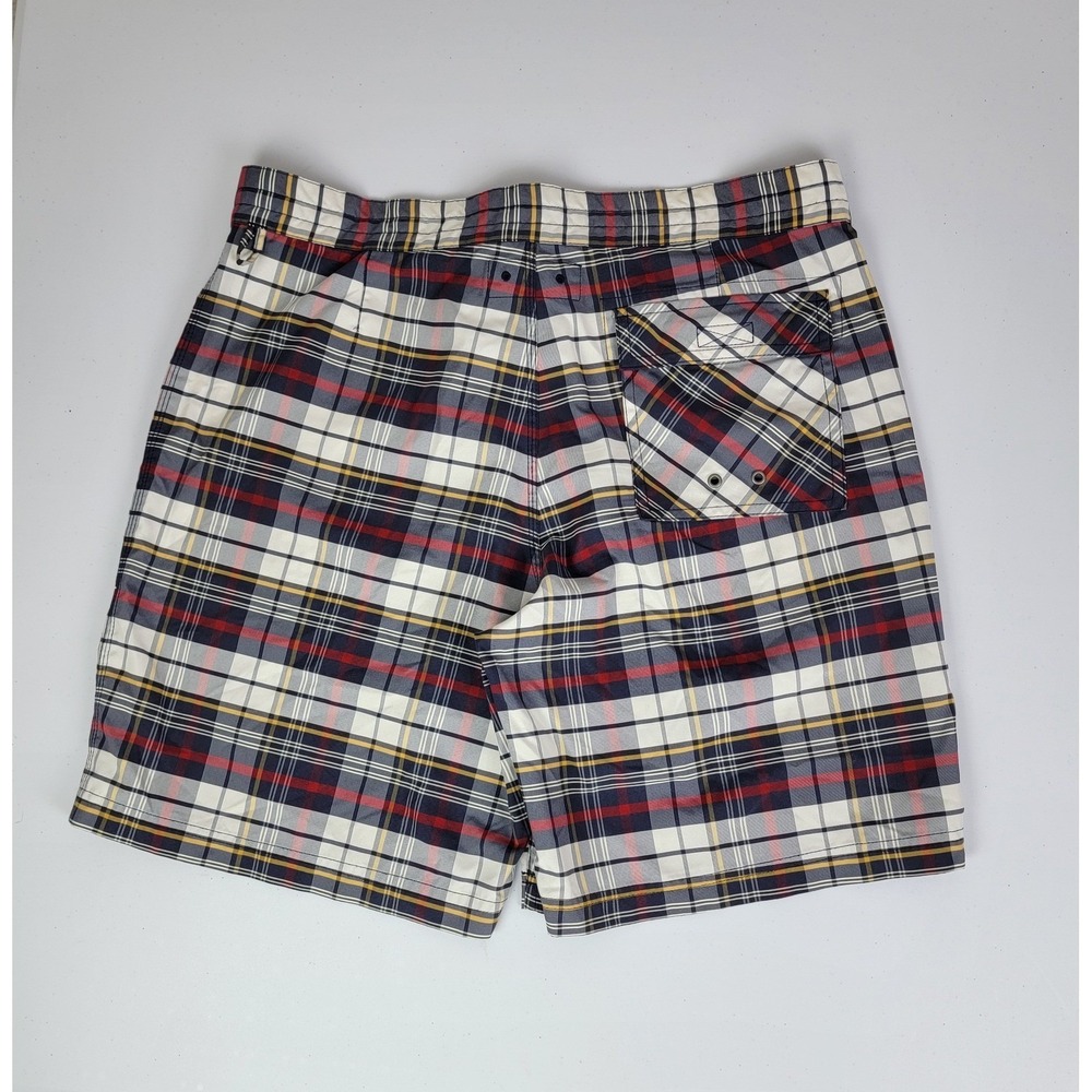 Brooks Brothers Men's Board Shorts 34 Multicolor‎ Plaid Swim Trunks Beachwear - Picture 3 of 9